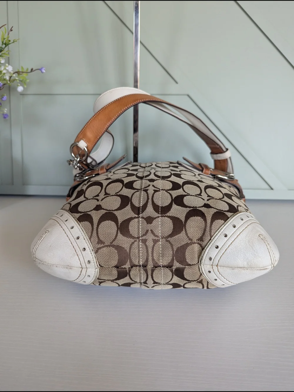 Y2K Coach Signature Soho Buckle Duffle (Style No. 1487/3577).
